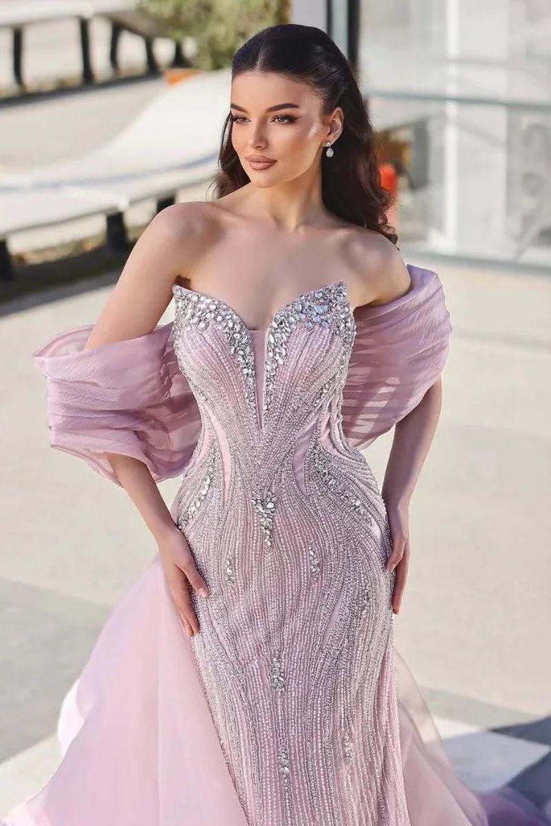 Prom Dress in Blush Pink