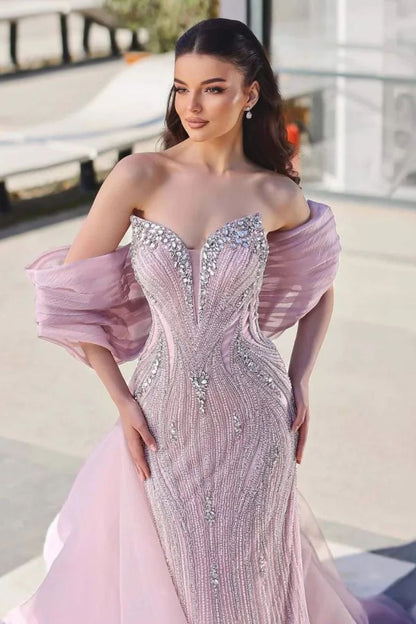 Prom Dress in Blush Pink
