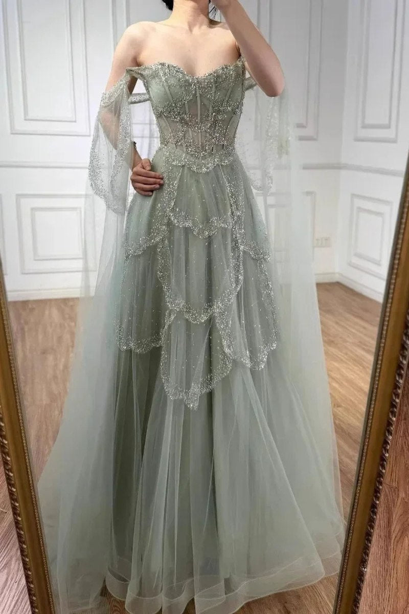 Formal Dress Green