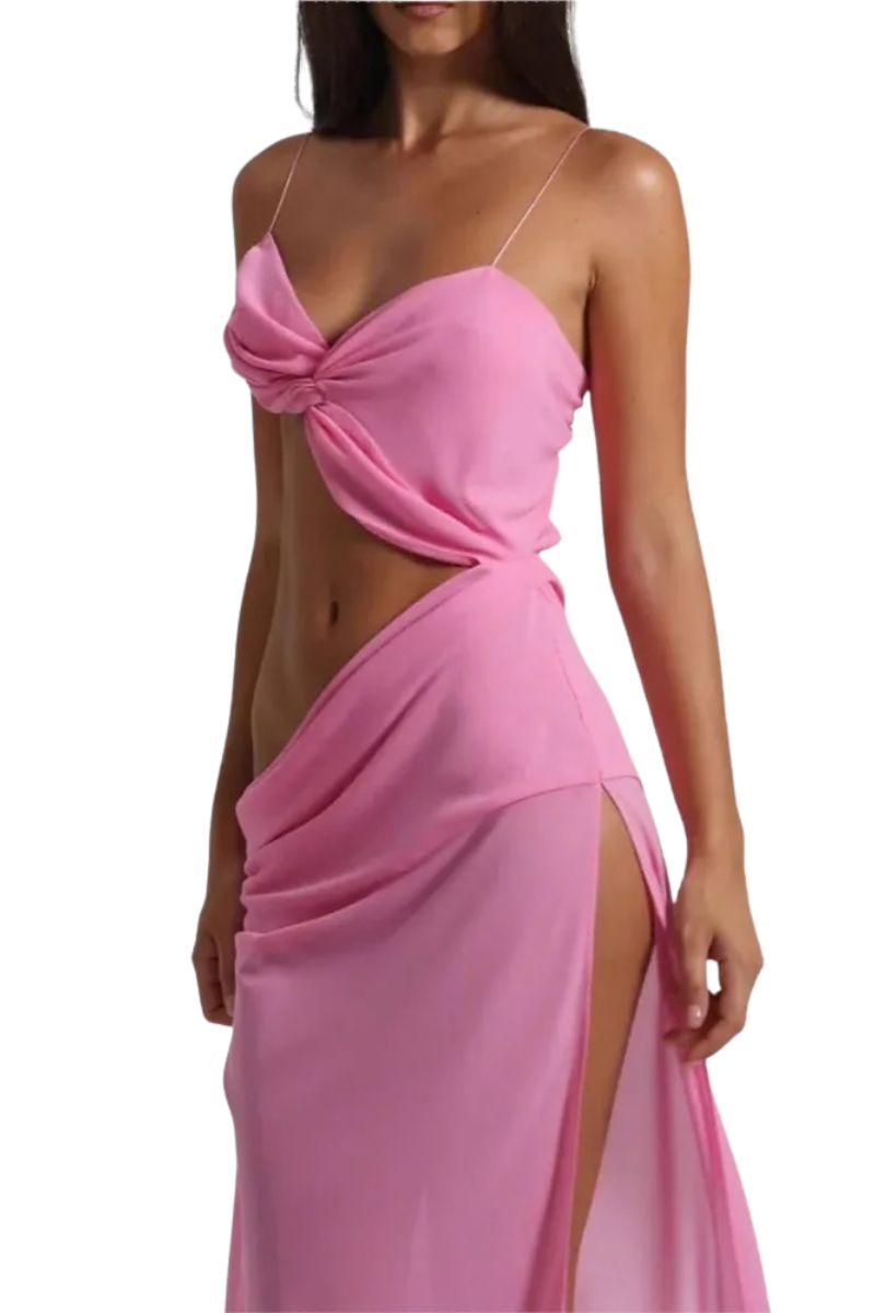 Maxi Dress in Blush Pink