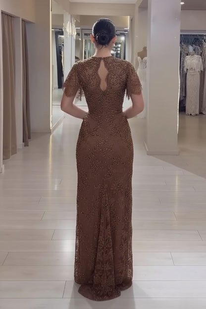Prom Dress in Brown