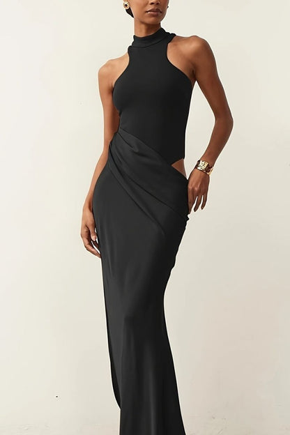 Nyra Side-Cutout Maxi Dress