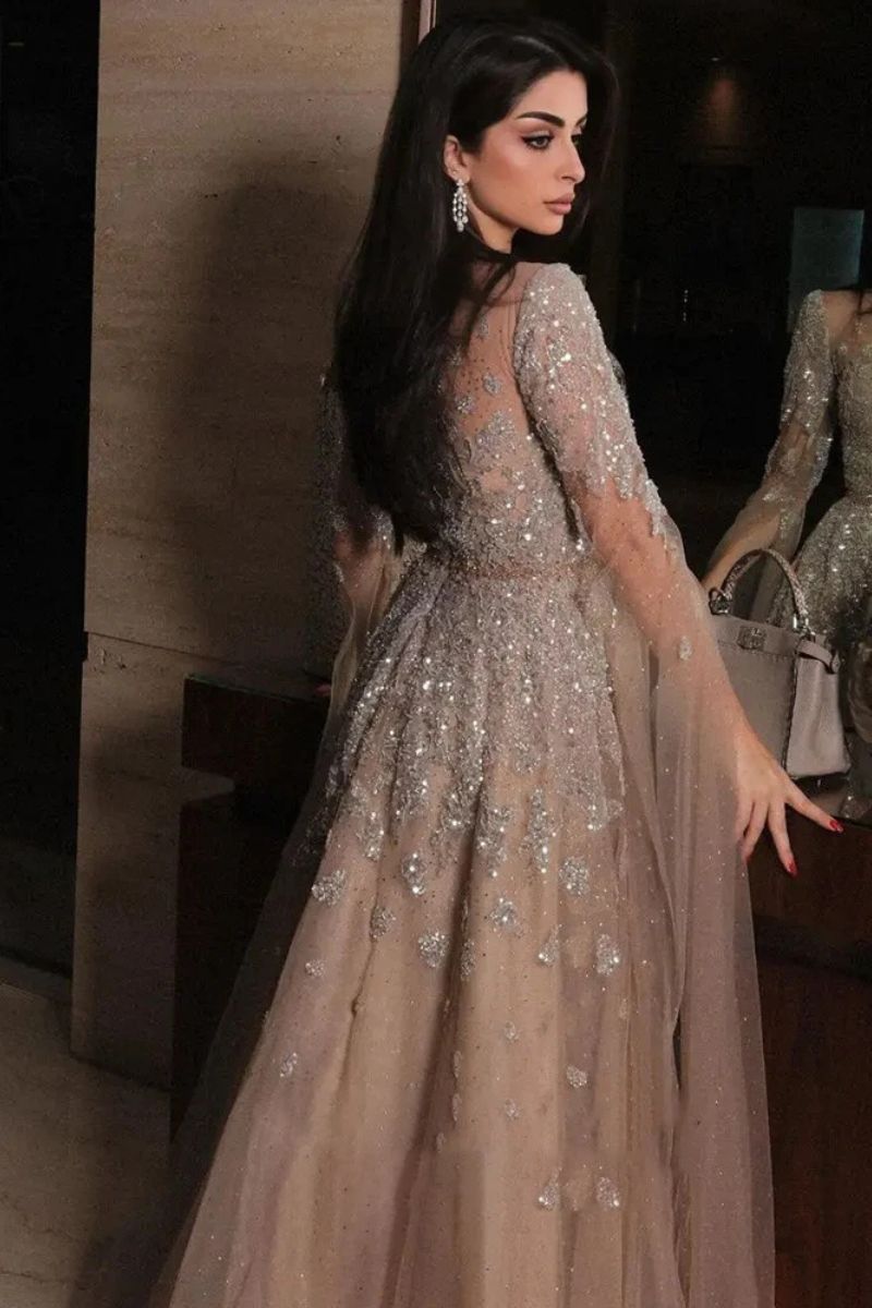 Prom Dress in Blush Pink