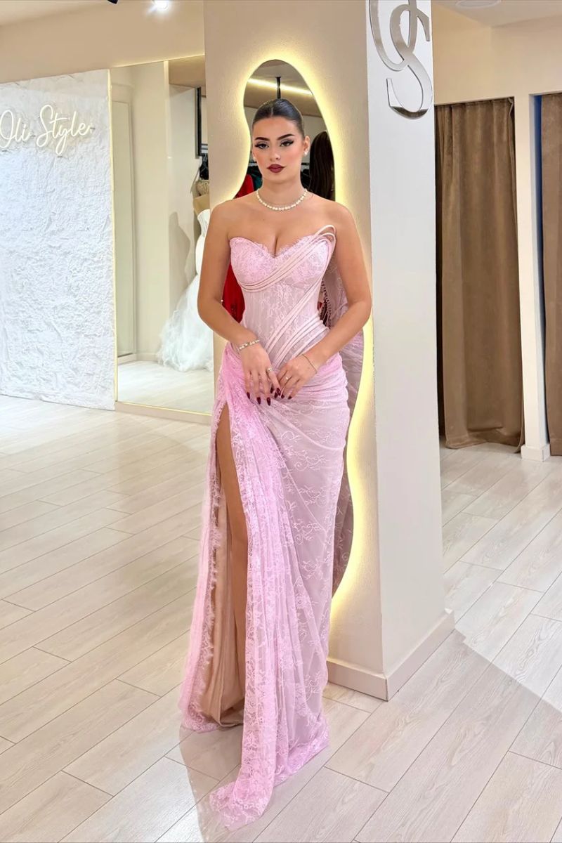 prom dress pink