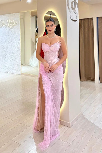 prom dress pink