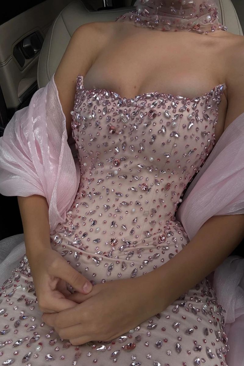 Prom Dress in Pink